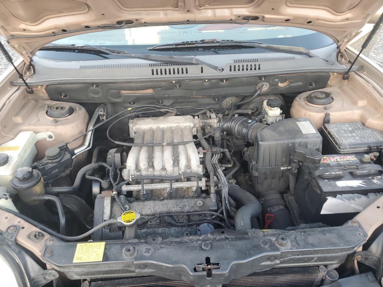 2004 Hyundai Santa Fe Gls Gold vin: KM8SC13D44U842807