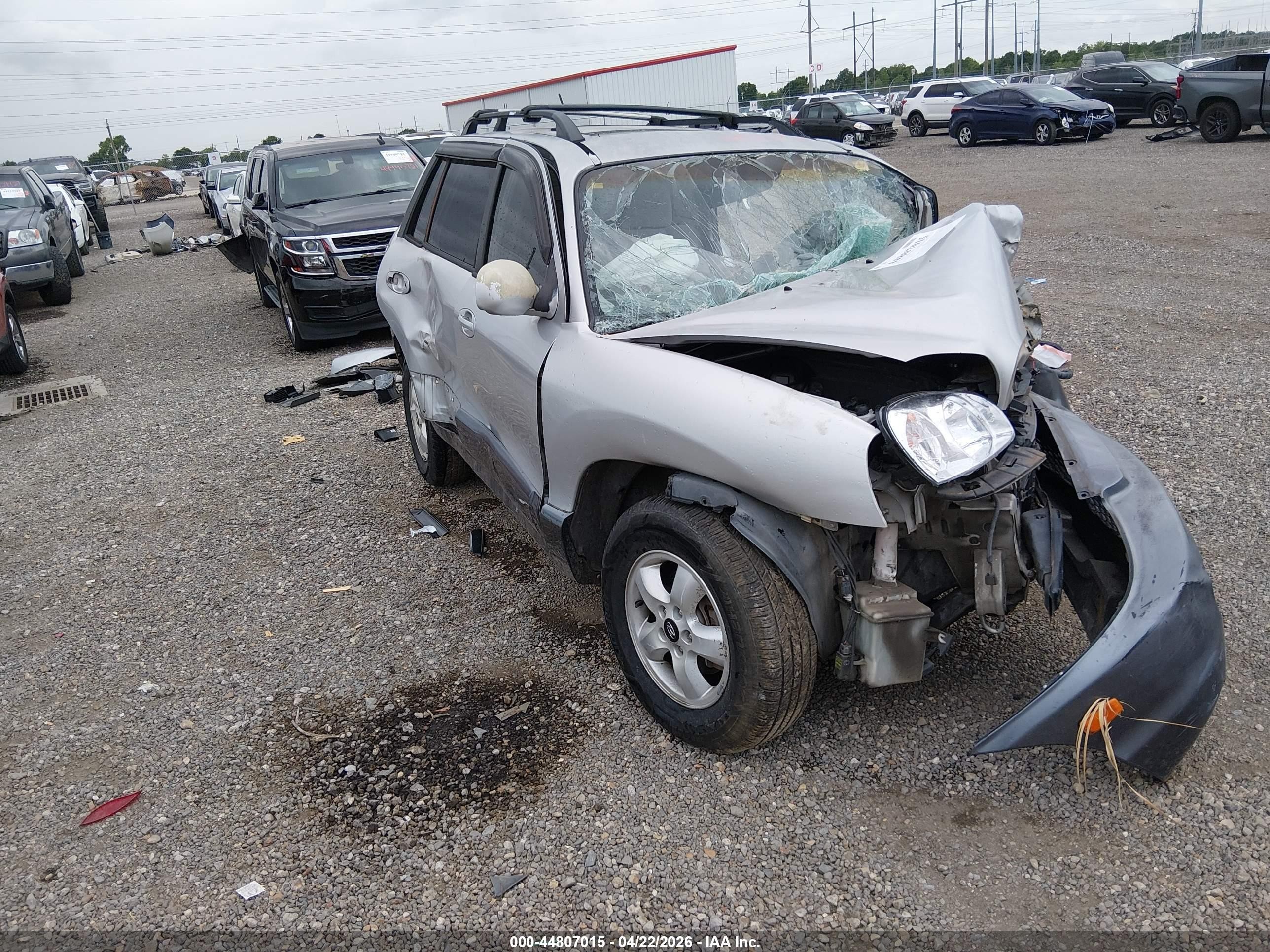 2006 Hyundai Santa Fe Gls Gray vin: KM8SC13D46U101317