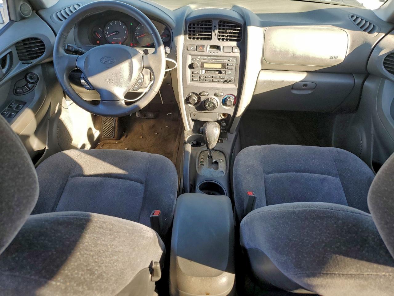 2002 Hyundai Santa Fe Gls Silver vin: KM8SC13D52U240852