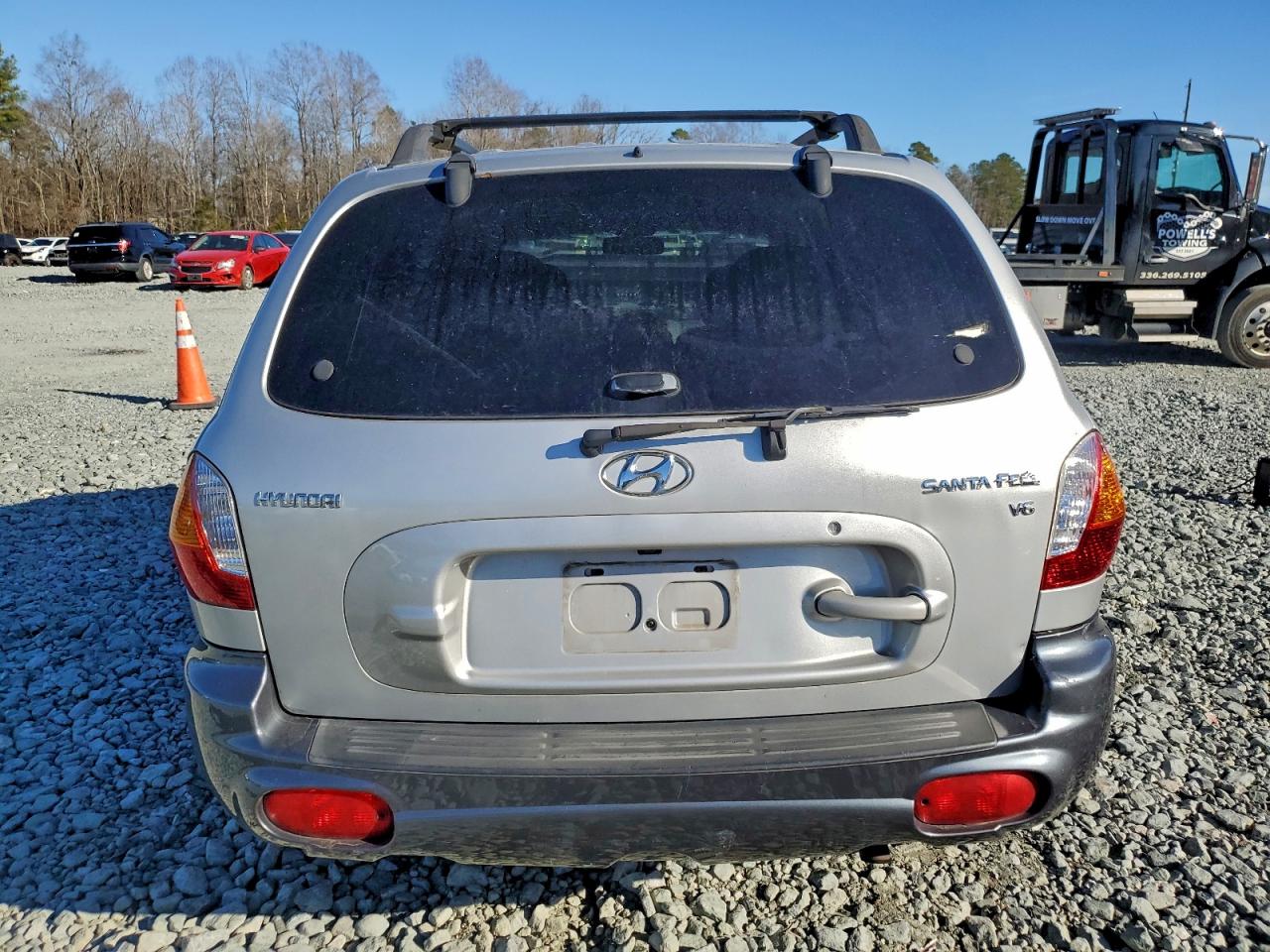 2002 Hyundai Santa Fe Gls Silver vin: KM8SC13D52U240852