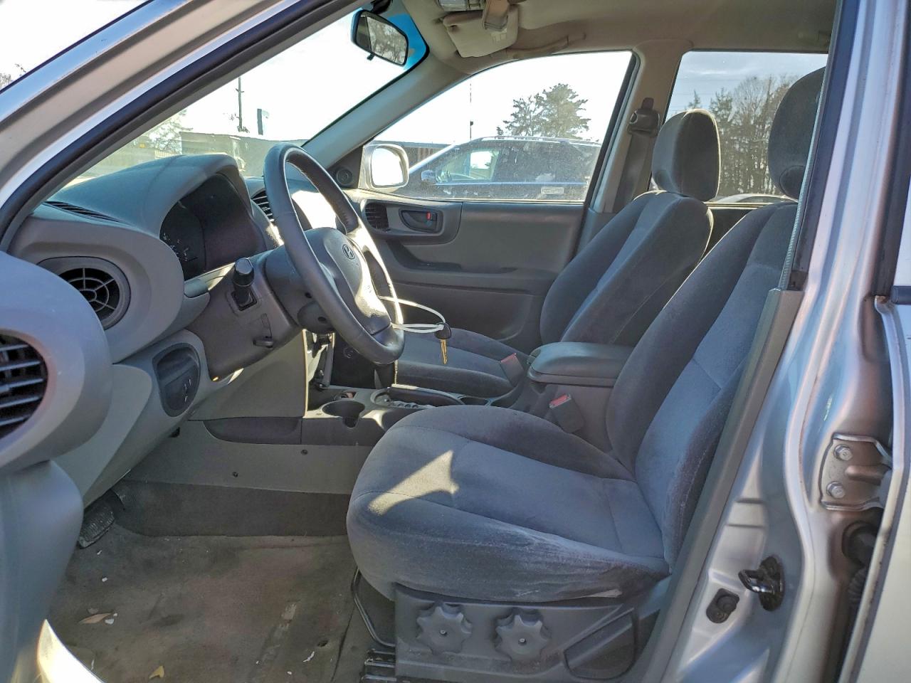2002 Hyundai Santa Fe Gls Silver vin: KM8SC13D52U240852
