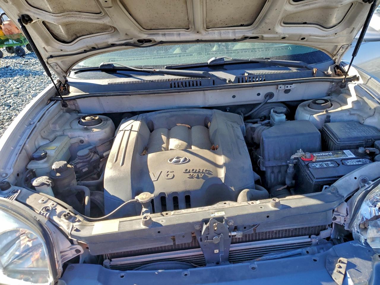 2002 Hyundai Santa Fe Gls Silver vin: KM8SC13D52U240852