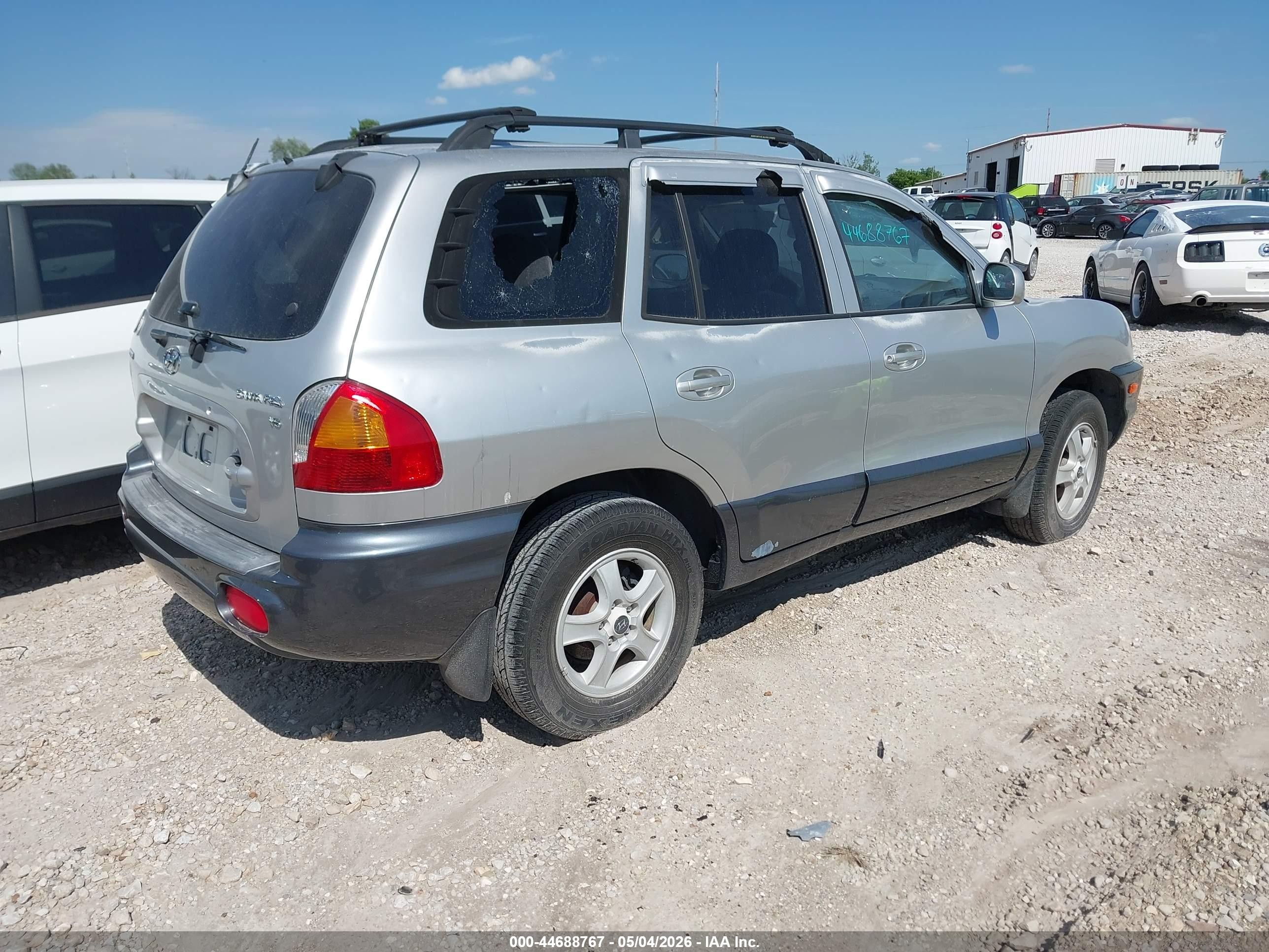 2002 Hyundai Santa Fe Gls/lx Серебряный vin: KM8SC13D52U242066