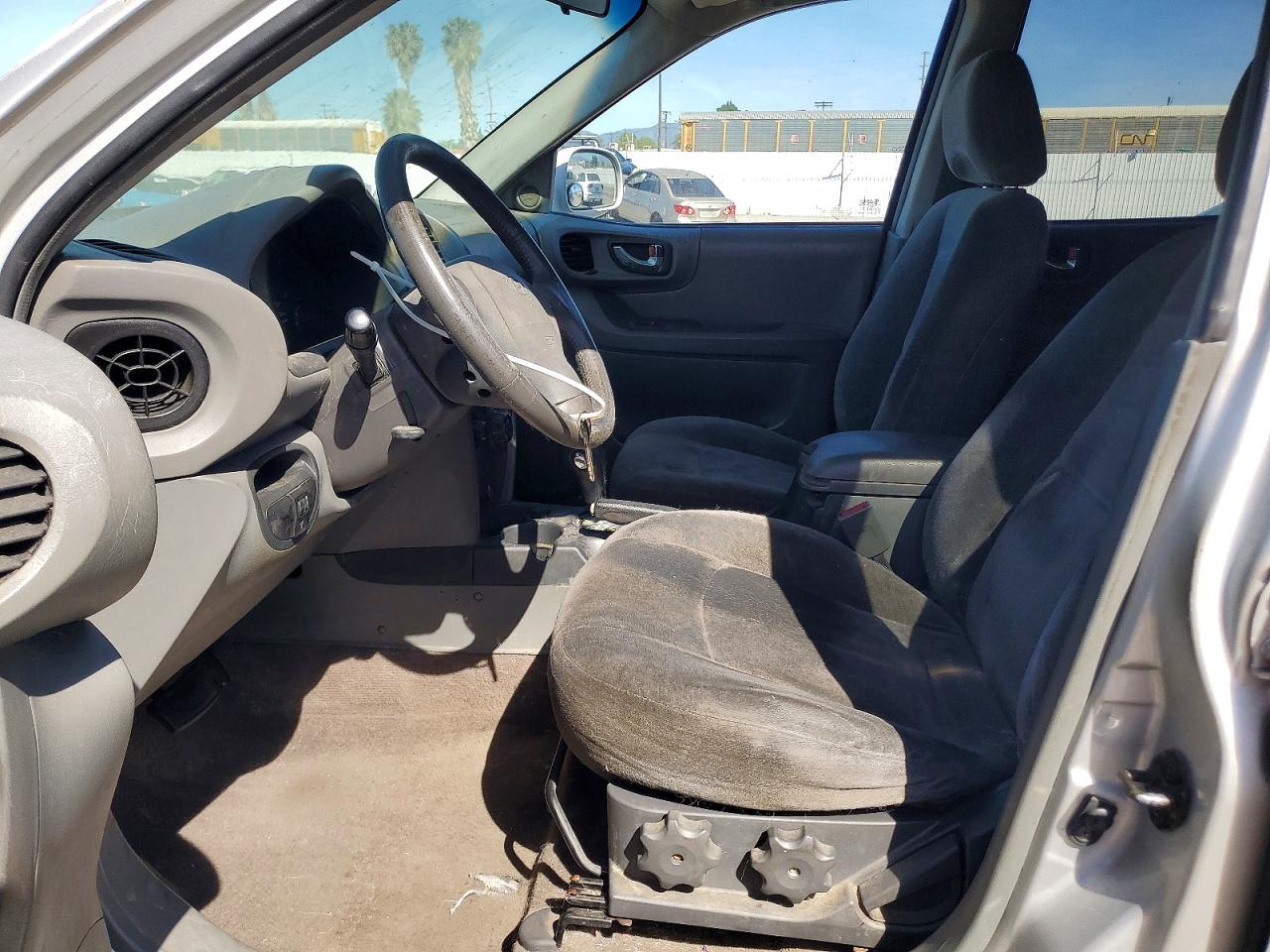 2002 Hyundai Santa Fe Gls Silver vin: KM8SC13D52U287315