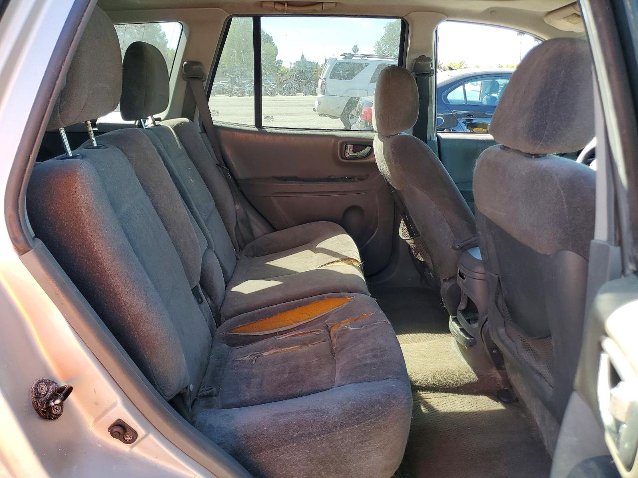2002 Hyundai Santa Fe Gls Silver vin: KM8SC13D52U287315