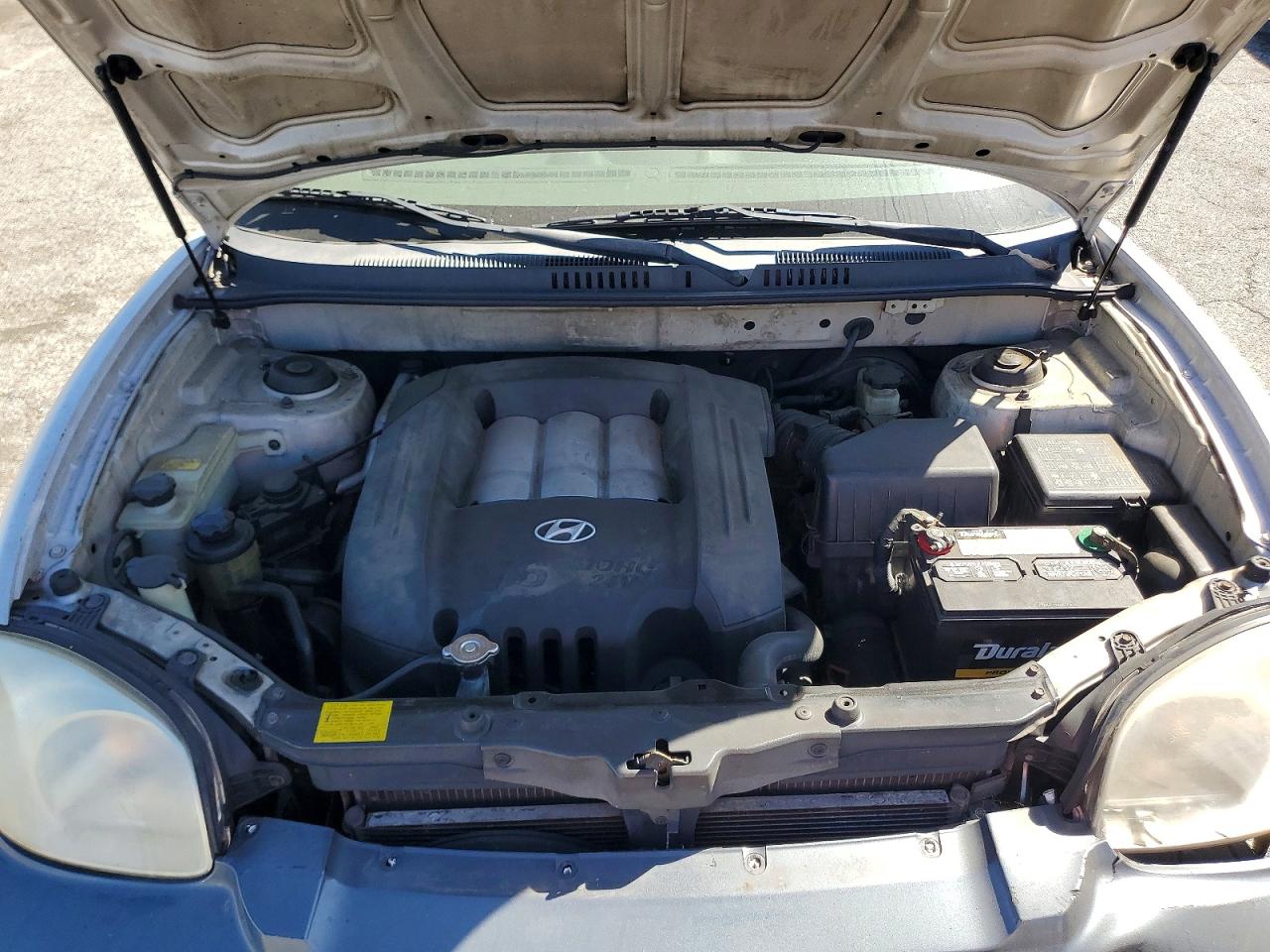 2002 Hyundai Santa Fe Gls Silver vin: KM8SC13D52U287315