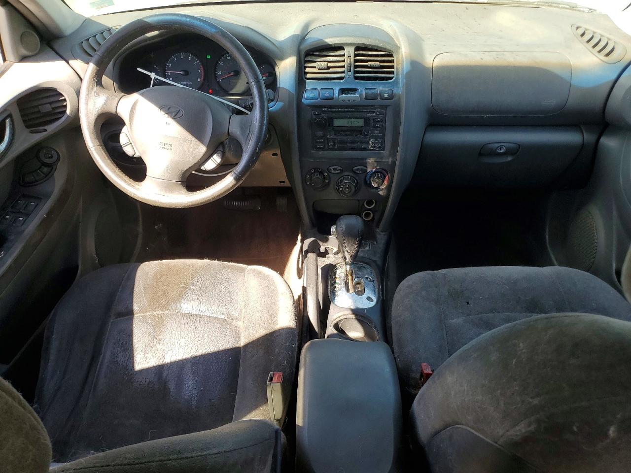 2002 Hyundai Santa Fe Gls Silver vin: KM8SC13D52U287315