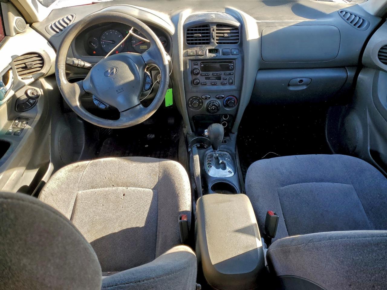 2003 Hyundai Santa Fe Gls Red vin: KM8SC13D53U523642