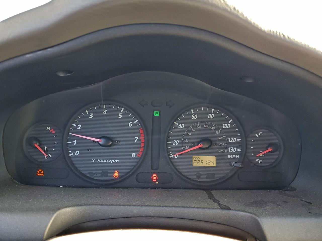 2003 Hyundai Santa Fe Gls Red vin: KM8SC13D53U523642