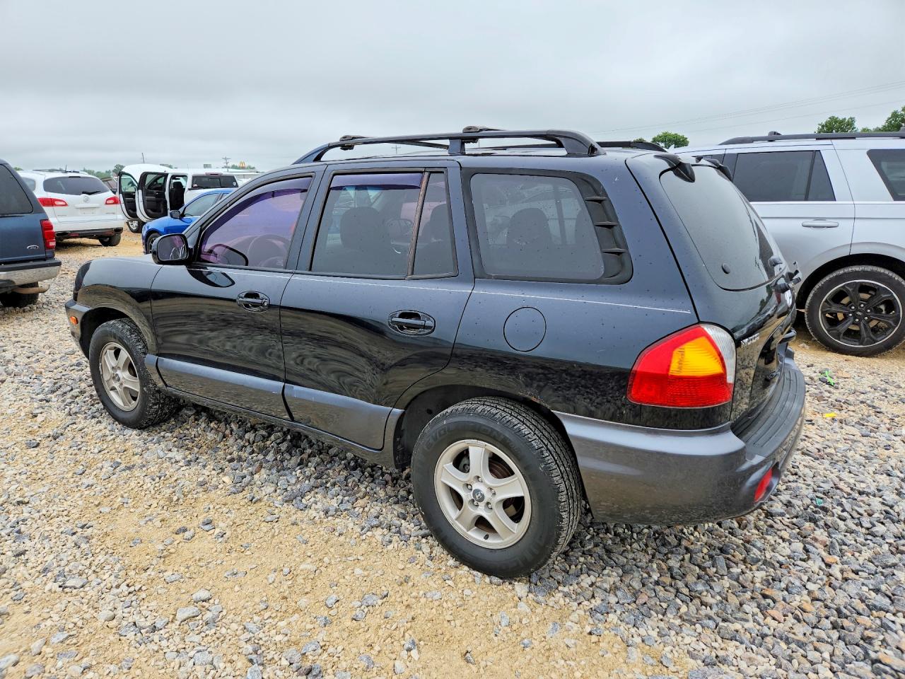2003 Hyundai Santa Fe Gls Black vin: KM8SC13D53U538254