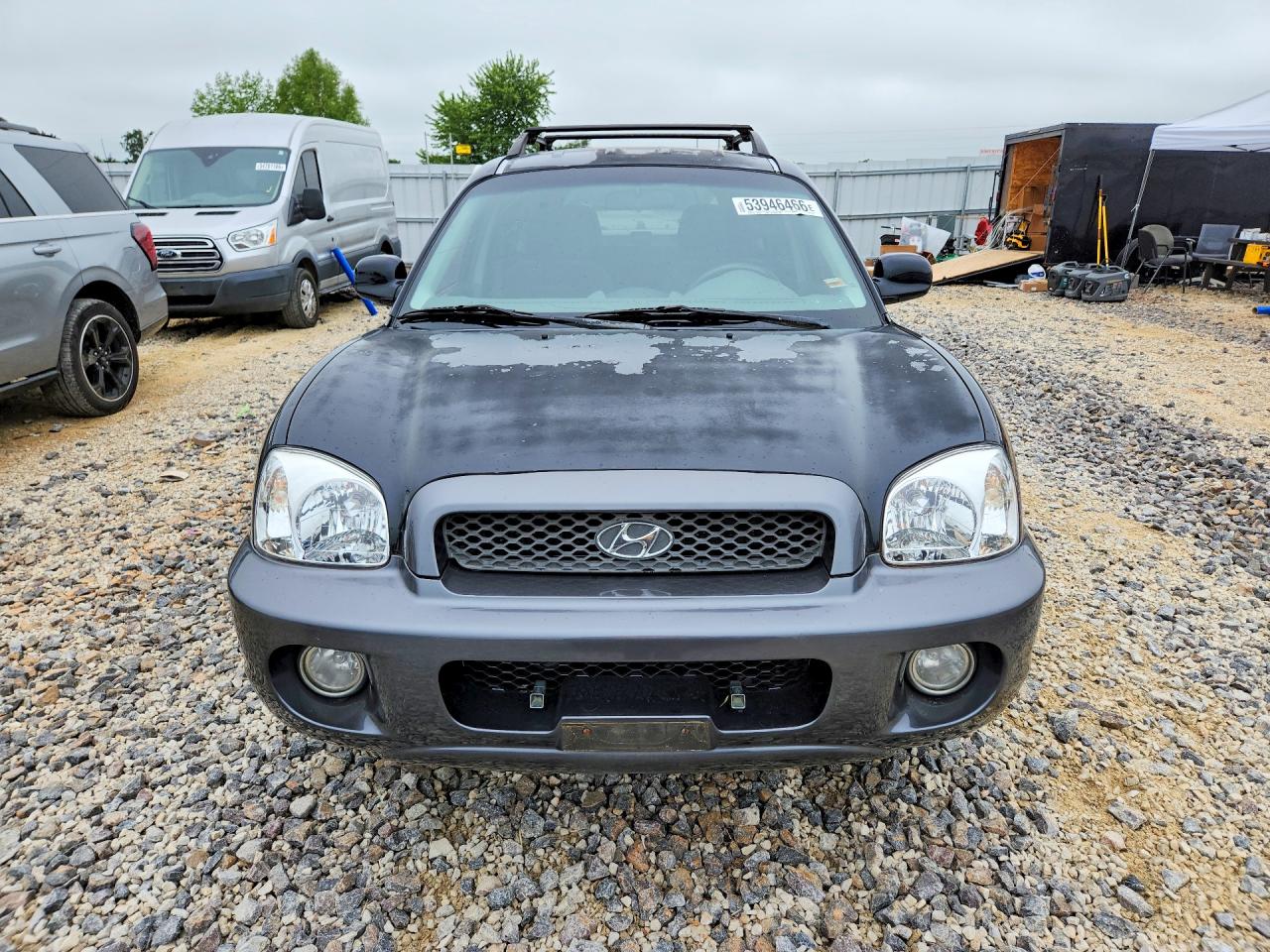 2003 Hyundai Santa Fe Gls Black vin: KM8SC13D53U538254