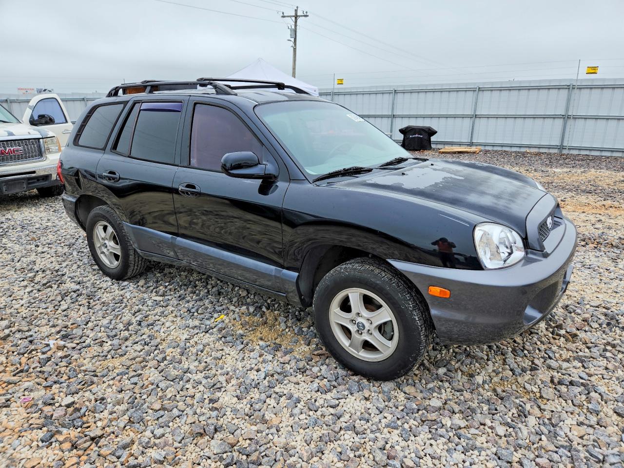 2003 Hyundai Santa Fe Gls Black vin: KM8SC13D53U538254