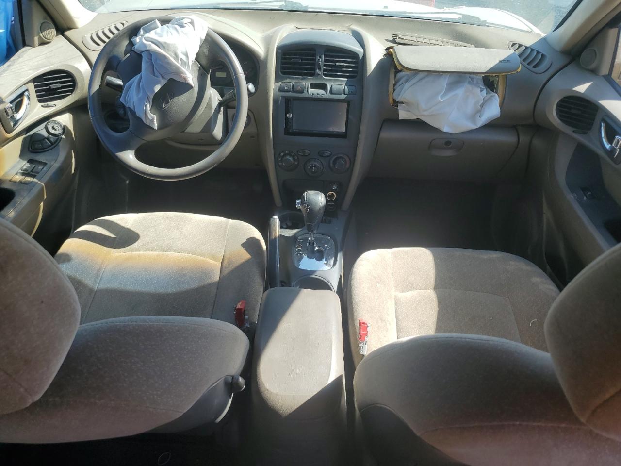 2003 Hyundai Santa Fe Gls Beige vin: KM8SC13D53U558567