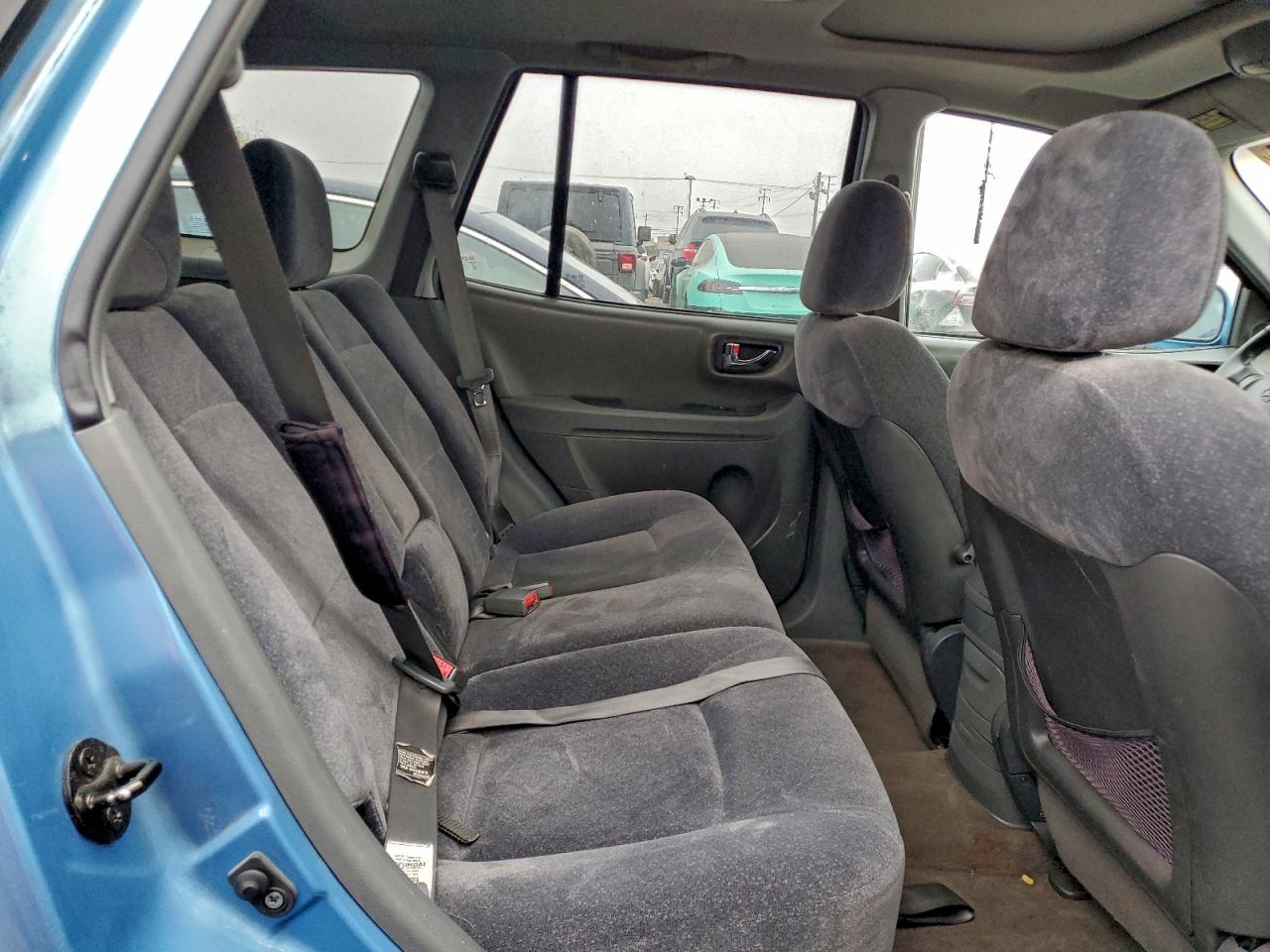 2004 Hyundai Santa Fe Gls Blue vin: KM8SC13D54U758754
