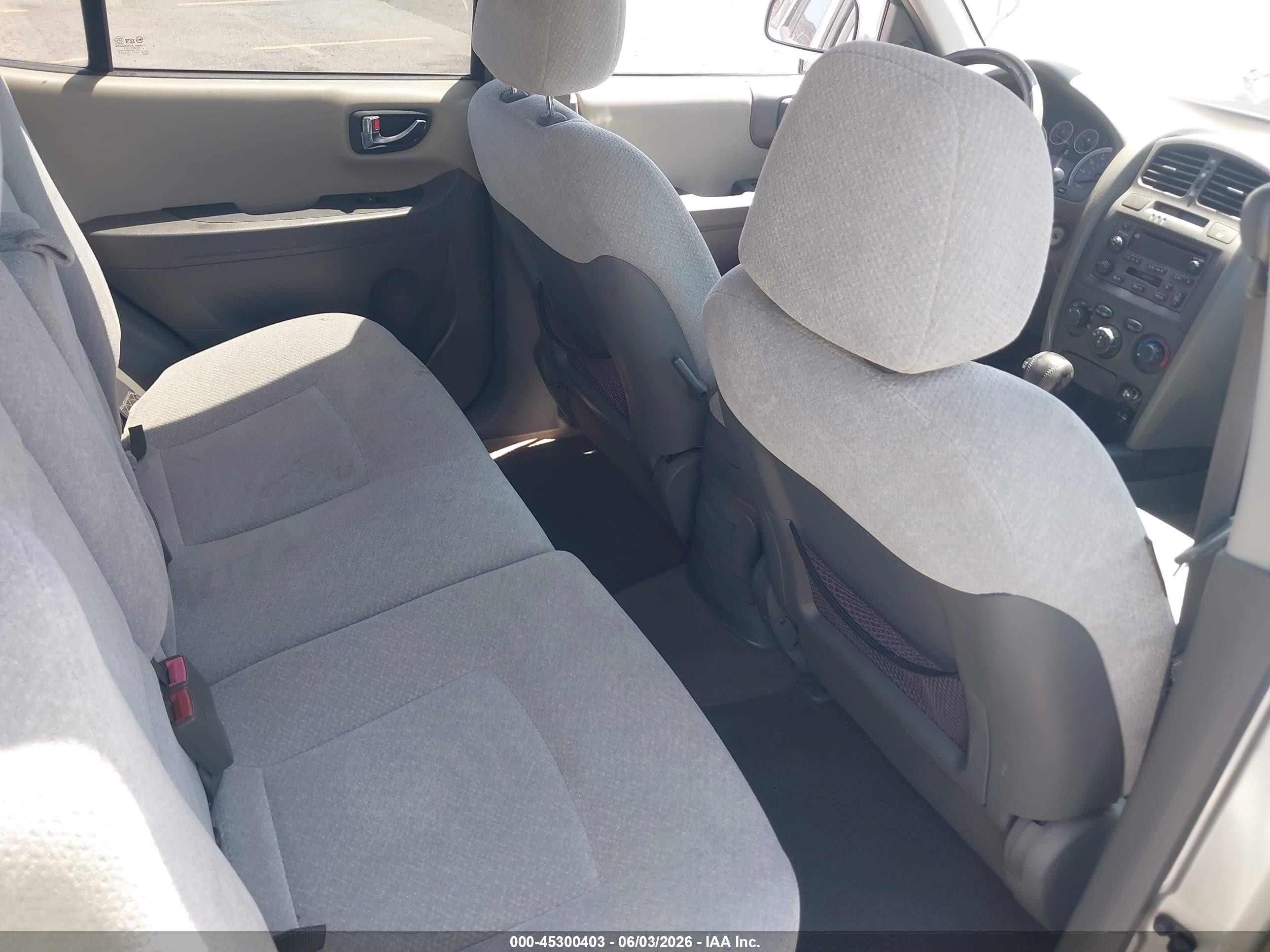 2005 Hyundai Santa Fe Gls Silver vin: KM8SC13D55U919329