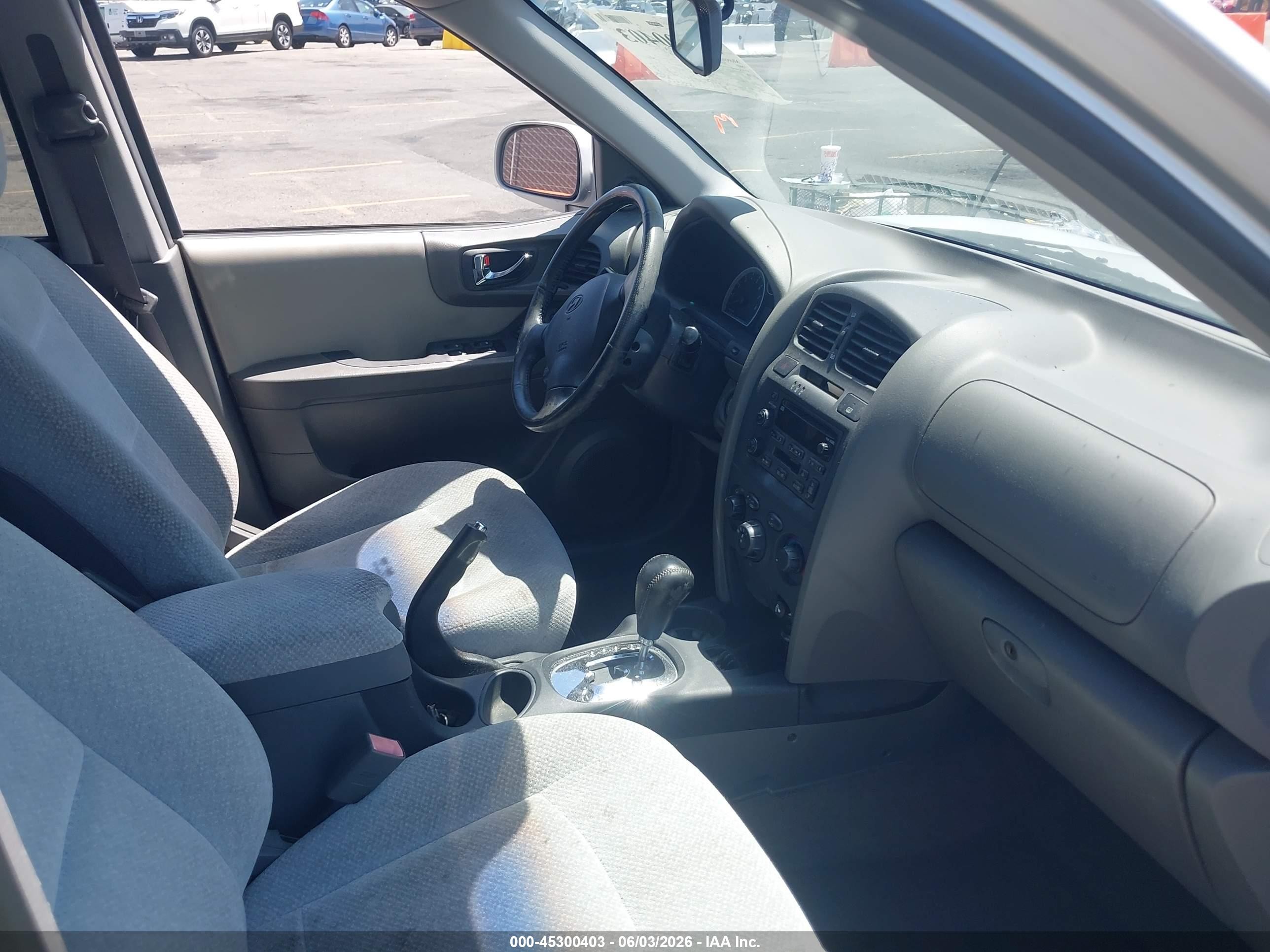 2005 Hyundai Santa Fe Gls Silver vin: KM8SC13D55U919329