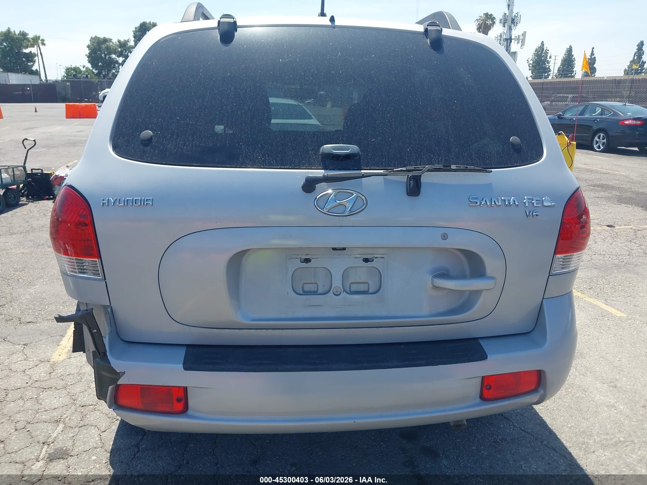 2005 Hyundai Santa Fe Gls Silver vin: KM8SC13D55U919329