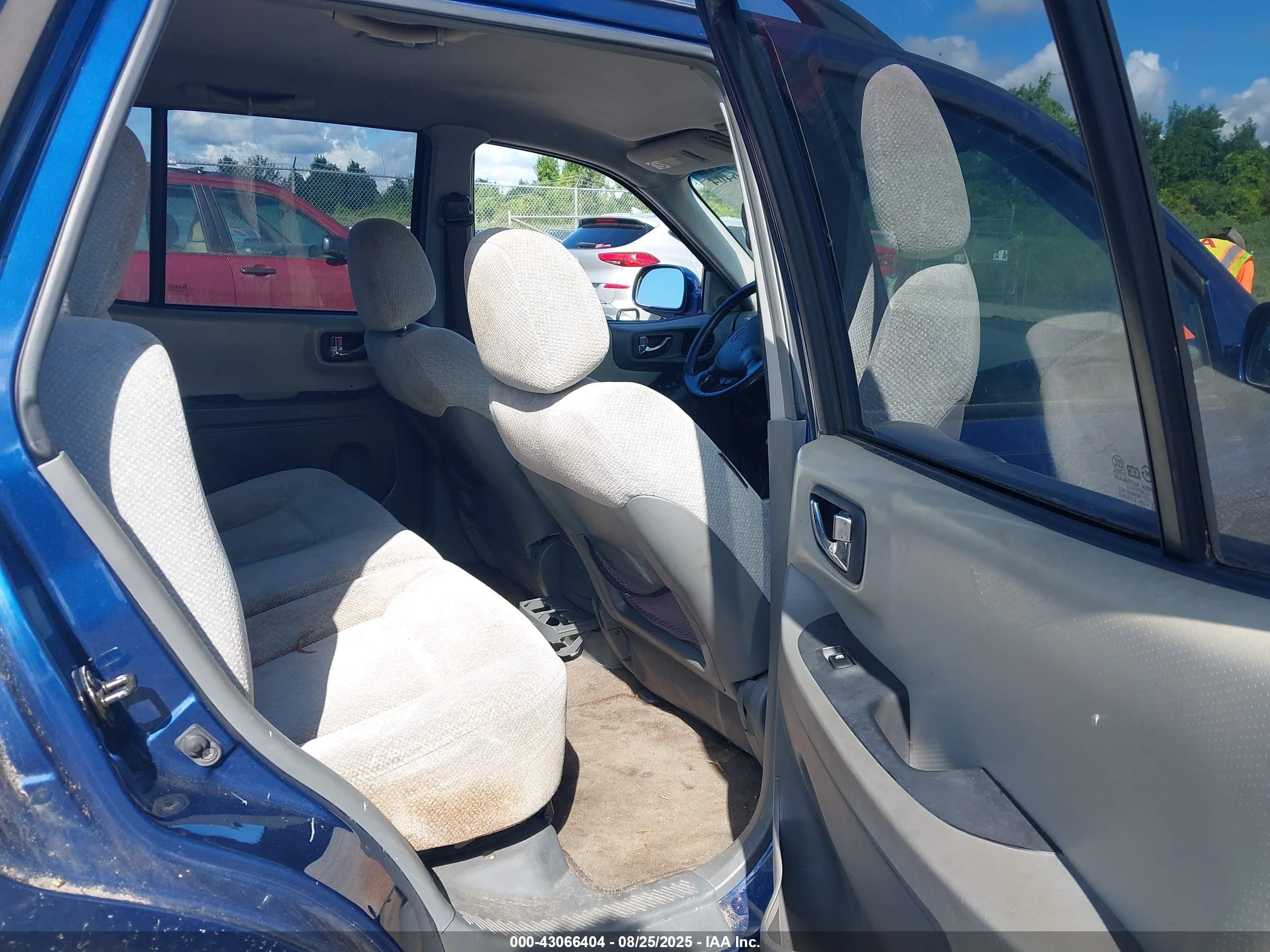 2006 Hyundai Santa Fe Gls Blue vin: KM8SC13D56U087234