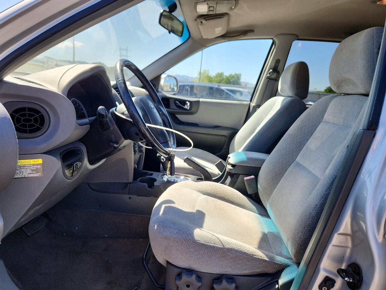 2006 Hyundai Santa Fe Gls Silver vin: KM8SC13D56U105845