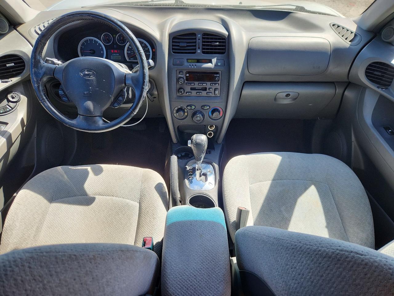2006 Hyundai Santa Fe Gls Silver vin: KM8SC13D56U105845