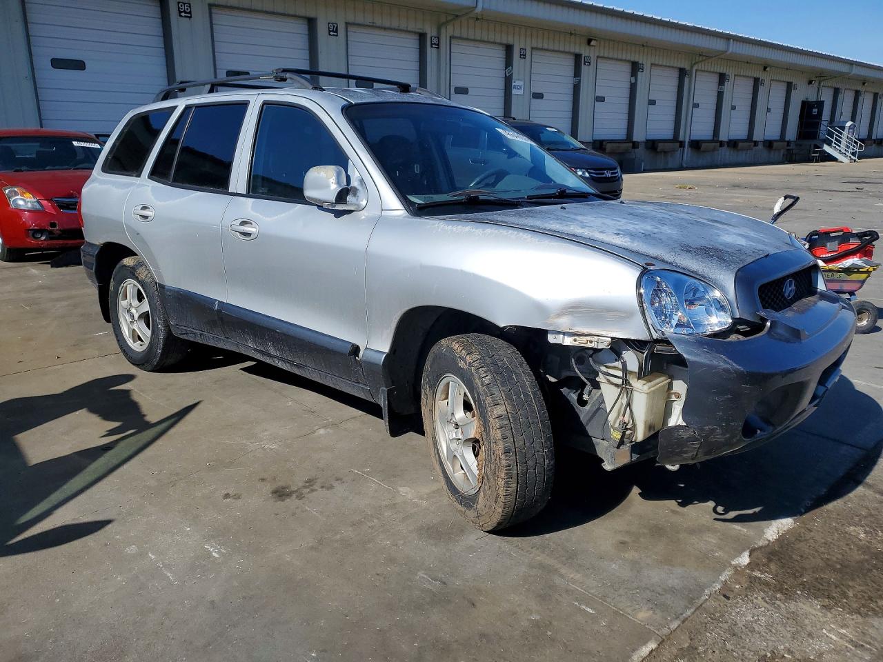 2002 Hyundai Santa Fe Gls Gray vin: KM8SC13D62U270619