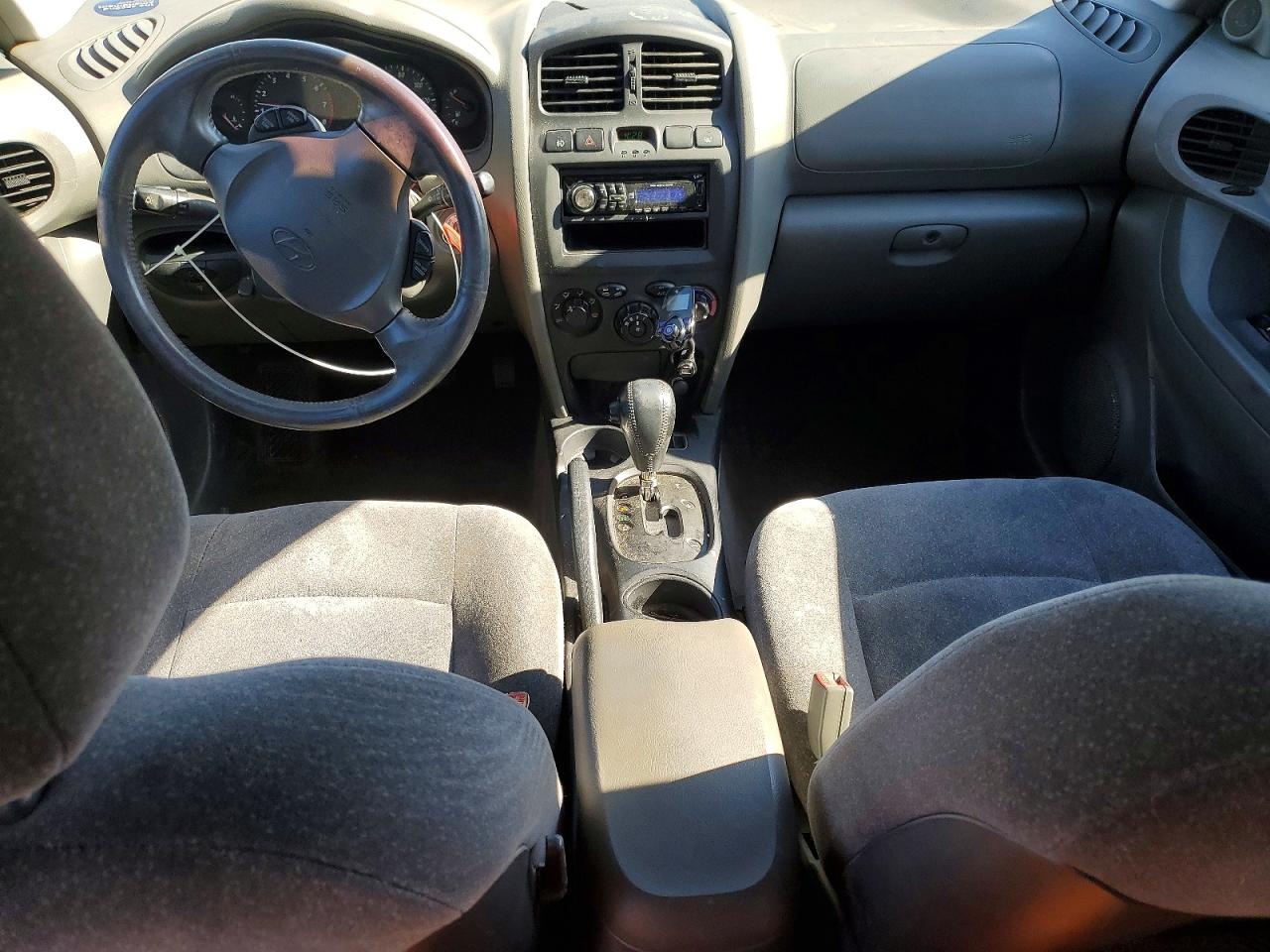 2002 Hyundai Santa Fe Gls Gray vin: KM8SC13D62U270619