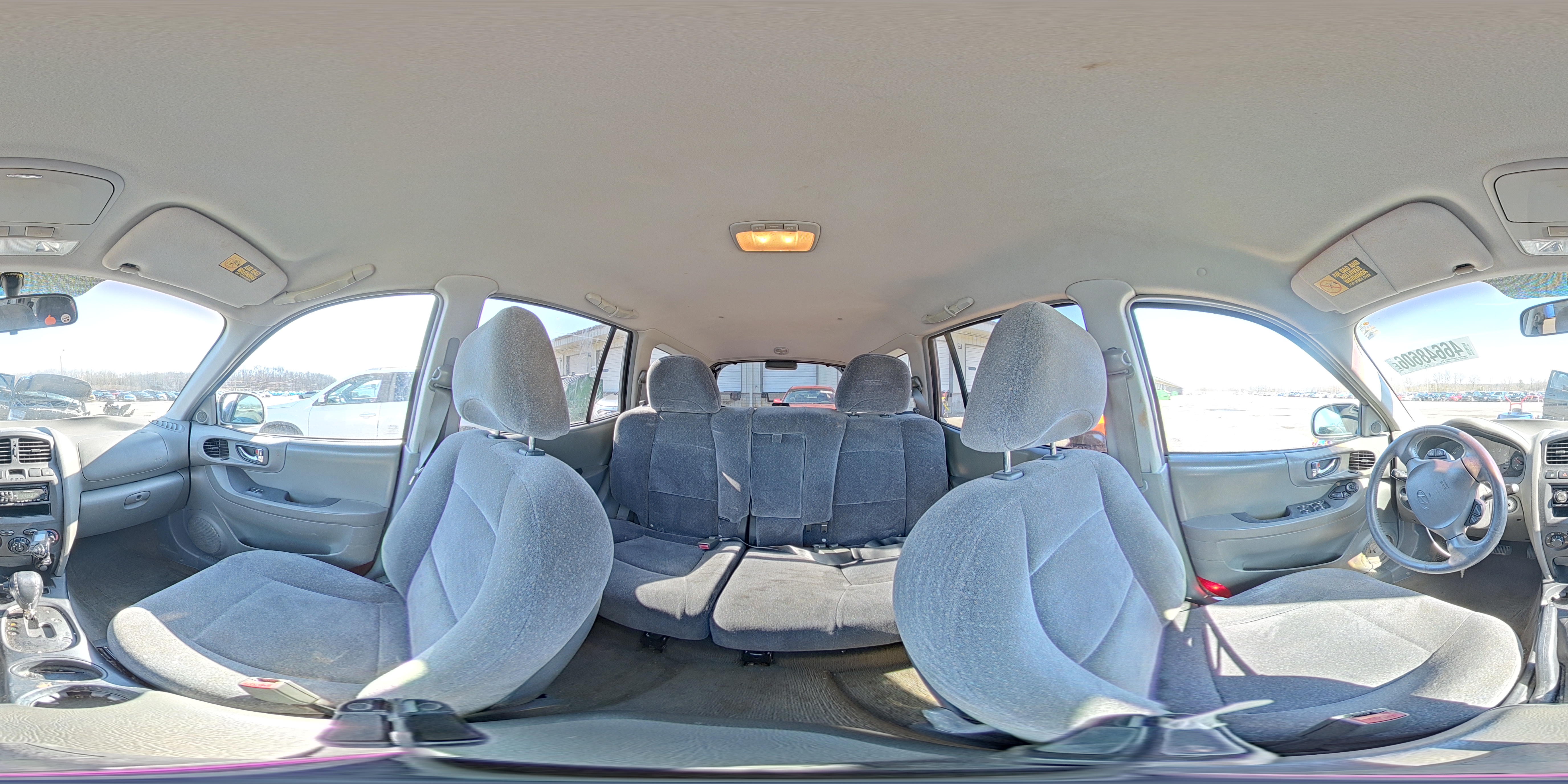 2002 Hyundai Santa Fe Gls Gray vin: KM8SC13D62U270619