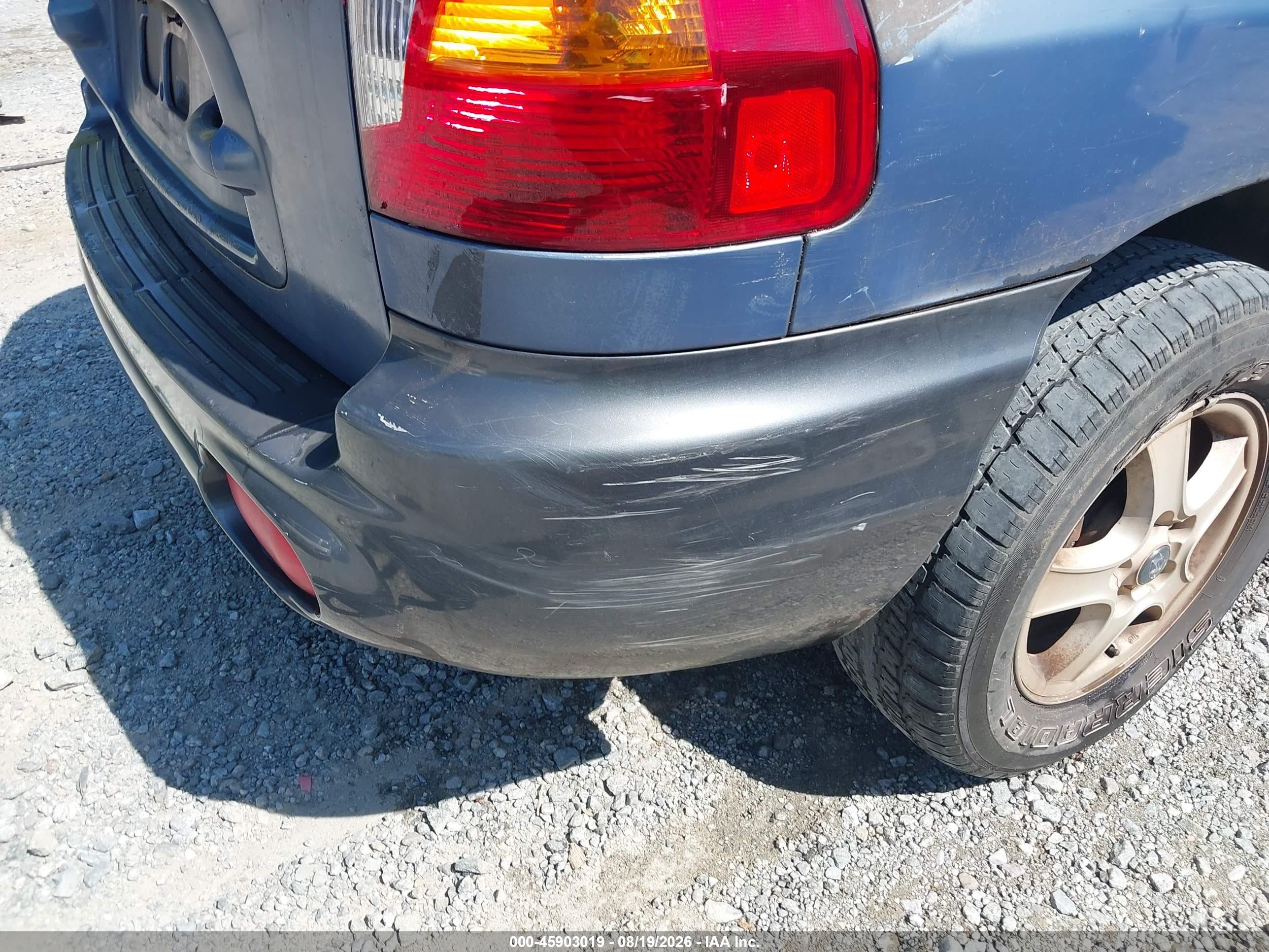 2002 Hyundai Santa Fe Gls/lx Синий vin: KM8SC13D62U286092