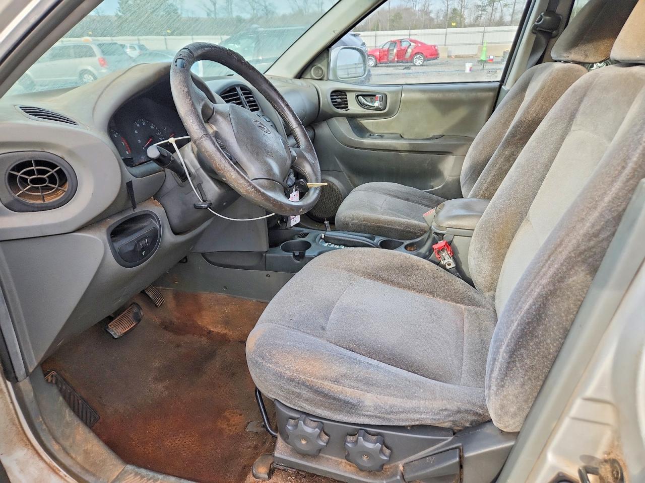 2002 Hyundai Santa Fe Gls Silver vin: KM8SC13D62U302338