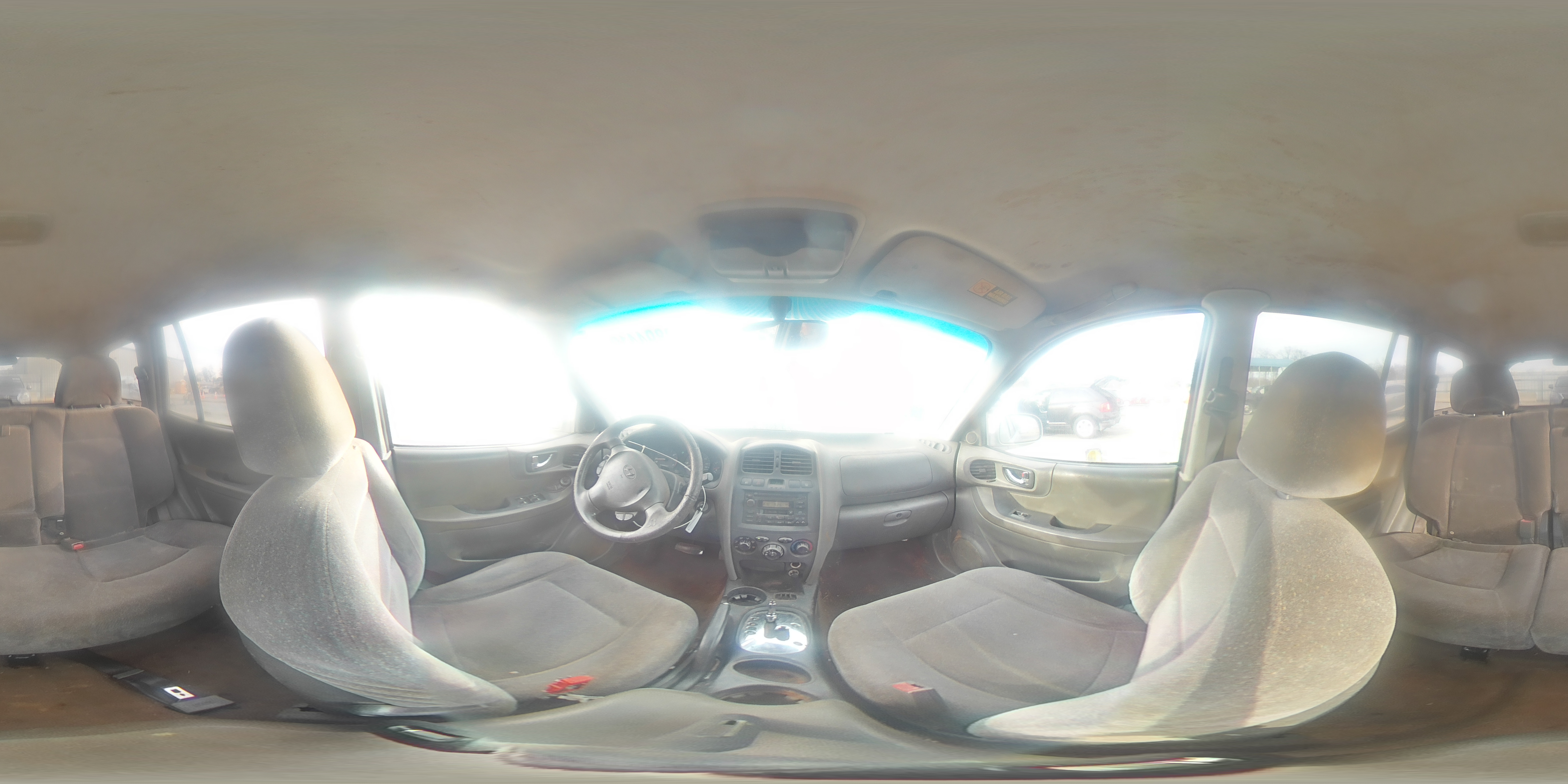 2002 Hyundai Santa Fe Gls Silver vin: KM8SC13D62U302338