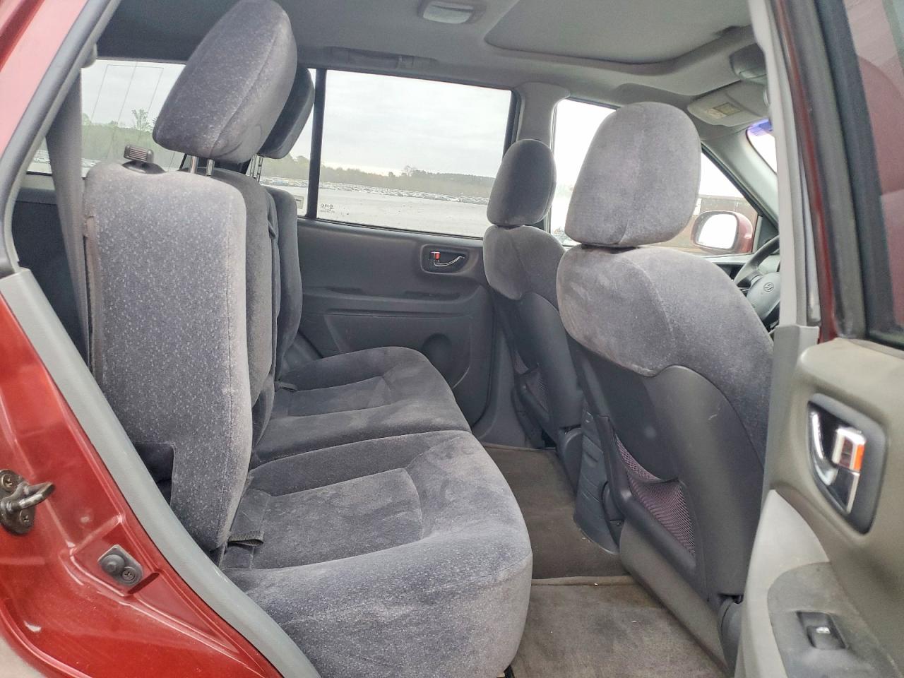 2002 Hyundai Santa Fe Gls Burgundy vin: KM8SC13D62U312075