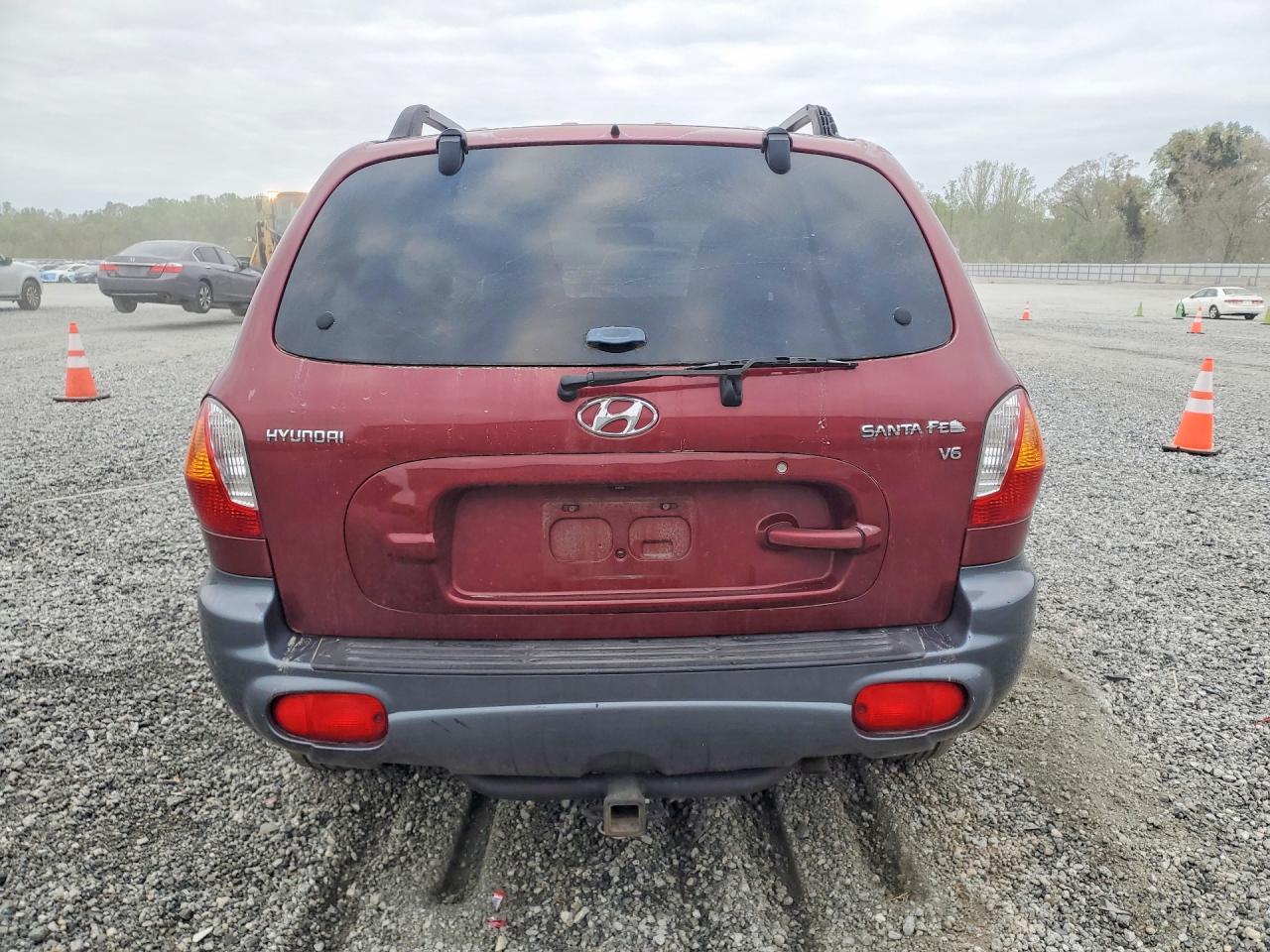 2002 Hyundai Santa Fe Gls Burgundy vin: KM8SC13D62U312075