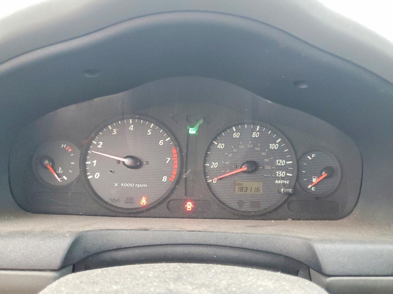 2002 Hyundai Santa Fe Gls Burgundy vin: KM8SC13D62U312075