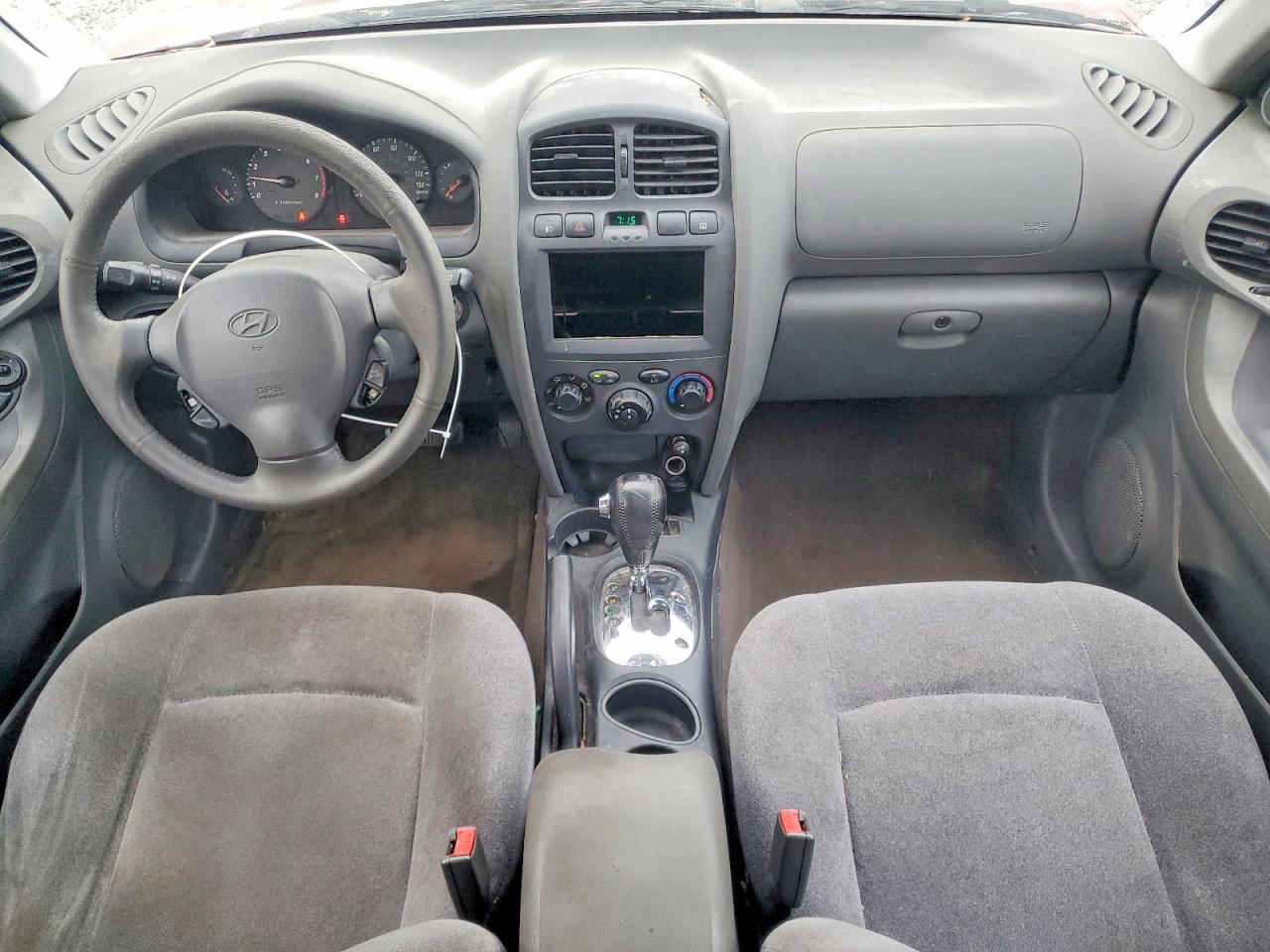 2002 Hyundai Santa Fe Gls Burgundy vin: KM8SC13D62U312075