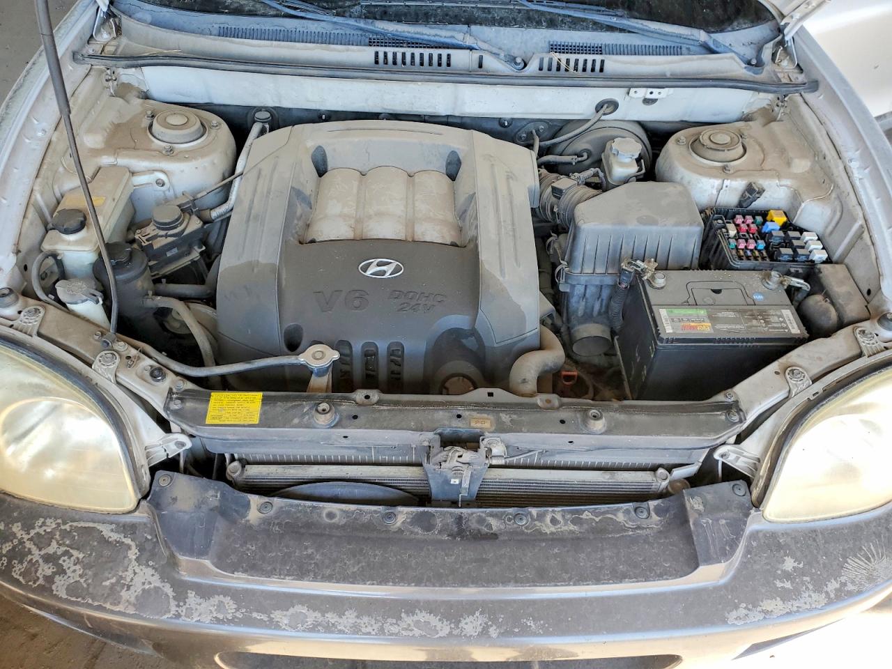2003 Hyundai Santa Fe Gls Серебряный vin: KM8SC13D63U433531