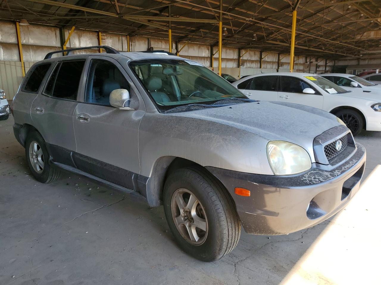 2003 Hyundai Santa Fe Gls Серебряный vin: KM8SC13D63U433531