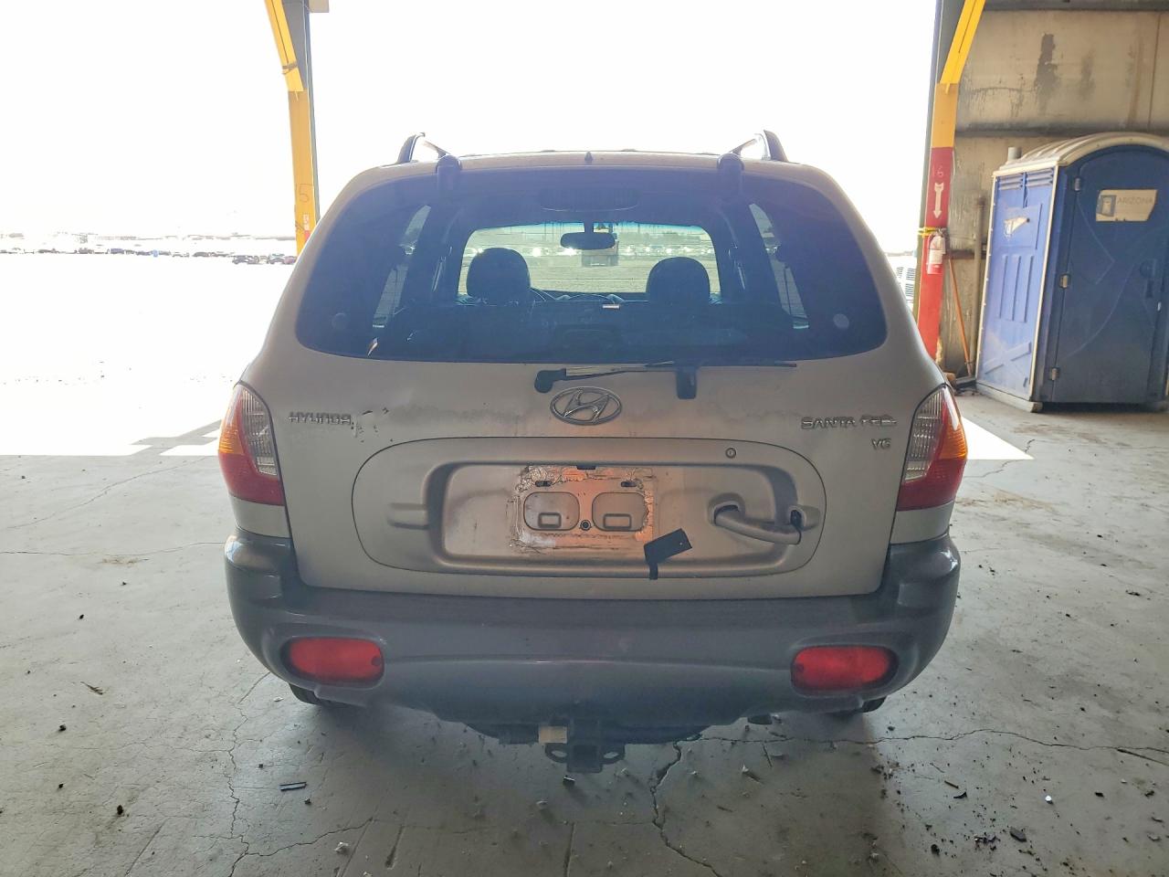 2003 Hyundai Santa Fe Gls Серебряный vin: KM8SC13D63U433531