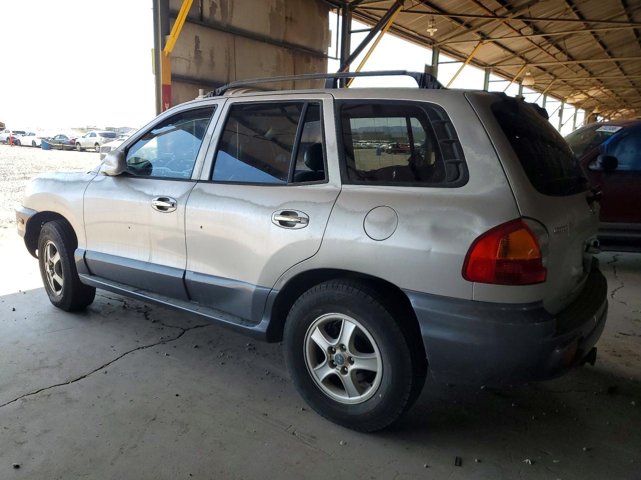 2003 Hyundai Santa Fe Gls Серебряный vin: KM8SC13D63U433531