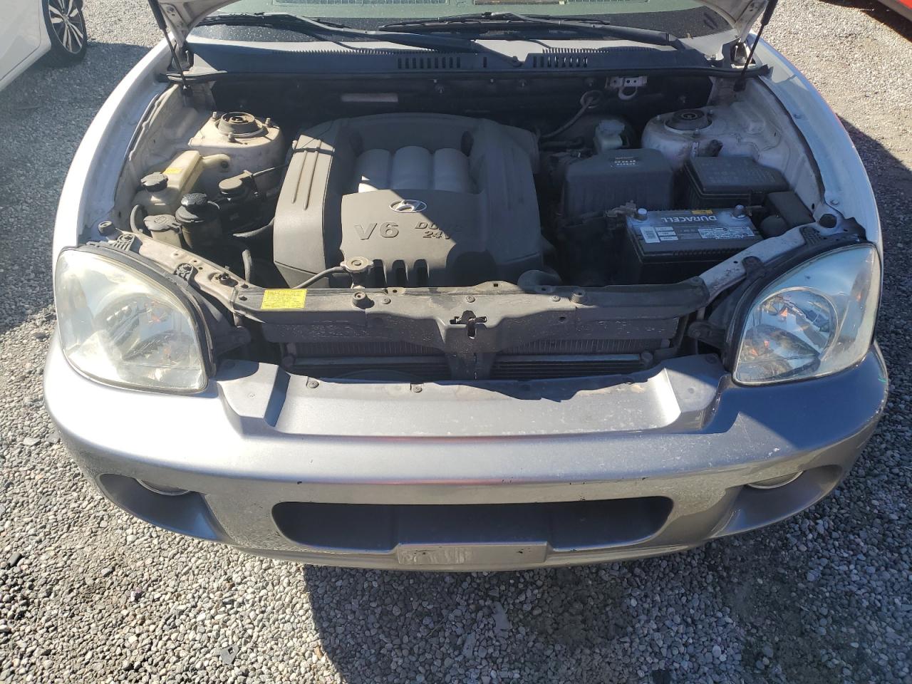 2003 Hyundai Santa Fe Gls White vin: KM8SC13D63U536075