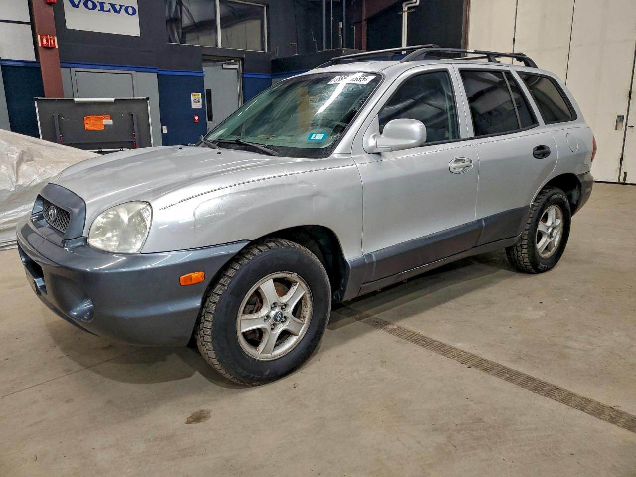 2004 Hyundai Santa Fe Gls Серебряный vin: KM8SC13D64U635710