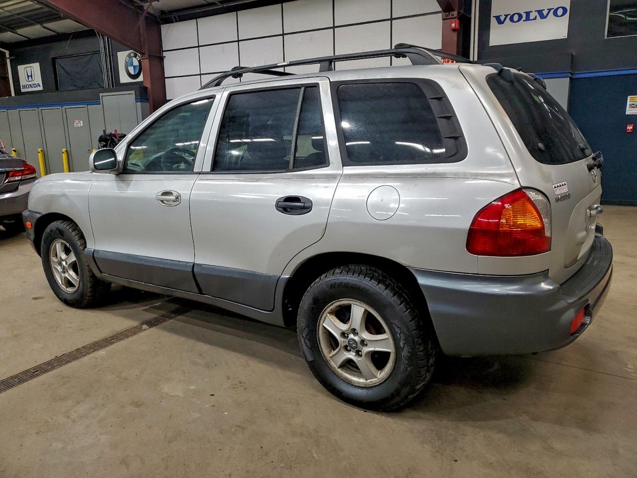 2004 Hyundai Santa Fe Gls Серебряный vin: KM8SC13D64U635710