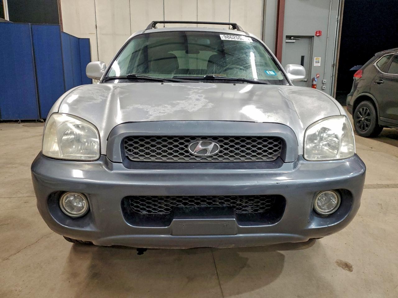 2004 Hyundai Santa Fe Gls Серебряный vin: KM8SC13D64U635710