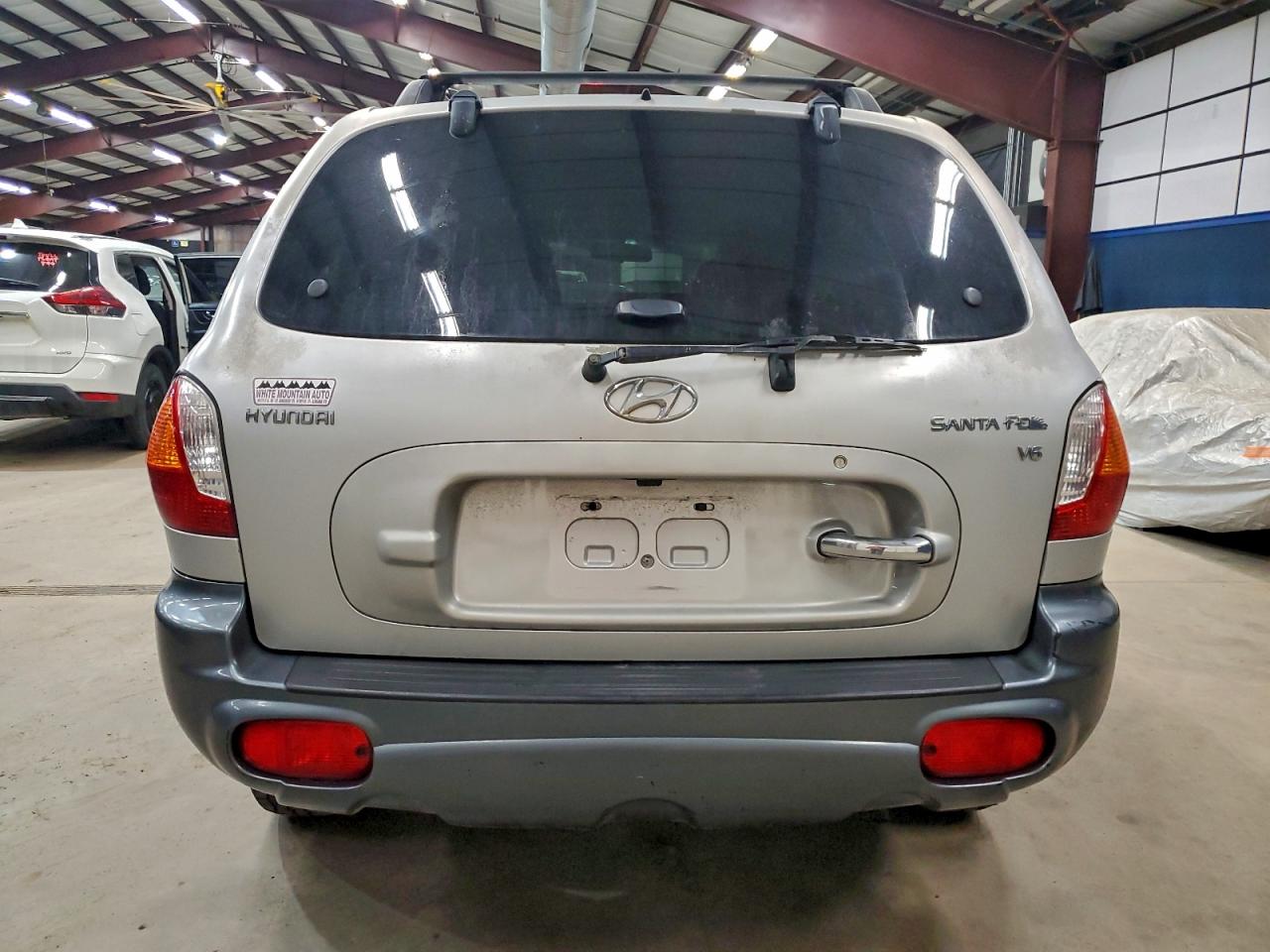 2004 Hyundai Santa Fe Gls Серебряный vin: KM8SC13D64U635710