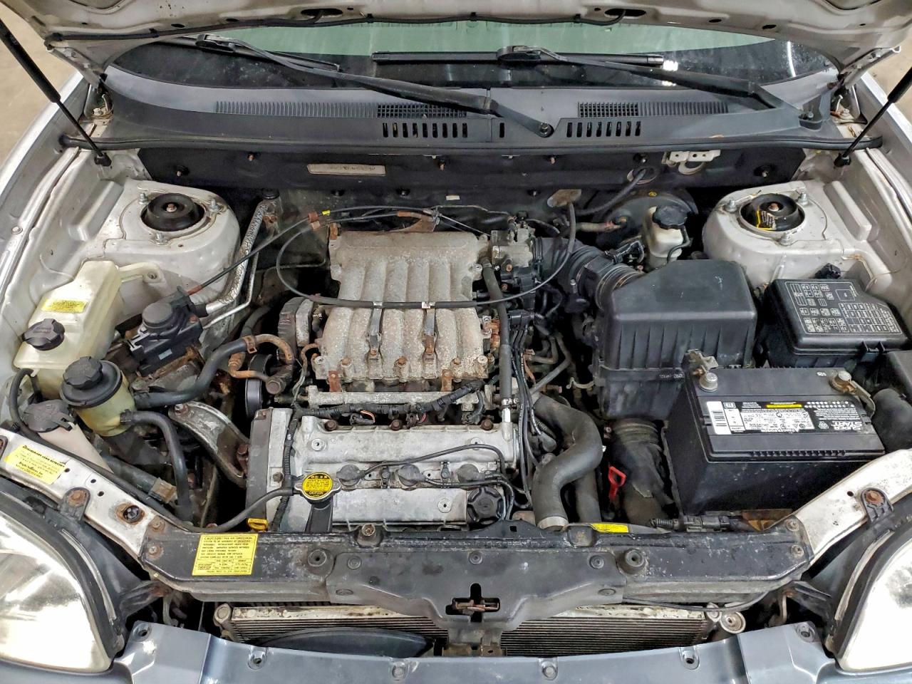 2004 Hyundai Santa Fe Gls Серебряный vin: KM8SC13D64U635710
