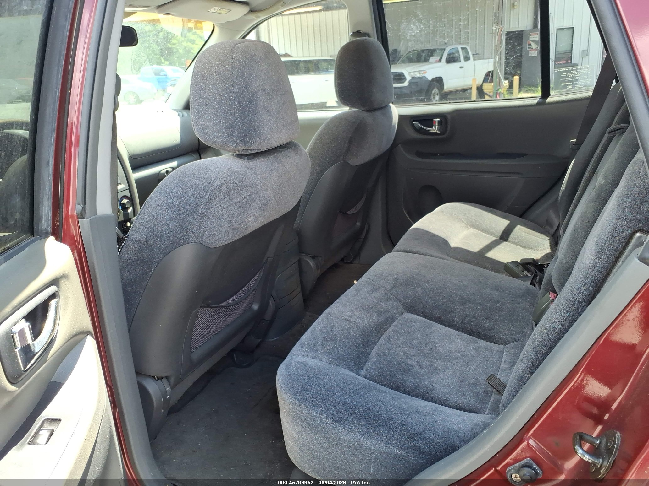 2004 Hyundai Santa Fe Gls/lx Red vin: KM8SC13D64U650496