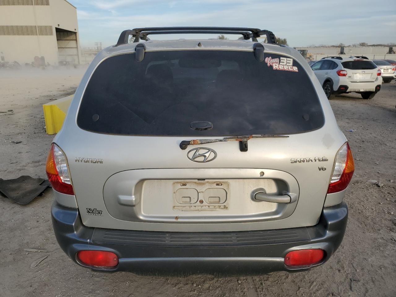 2004 Hyundai Santa Fe Gls Серебряный vin: KM8SC13D64U715363