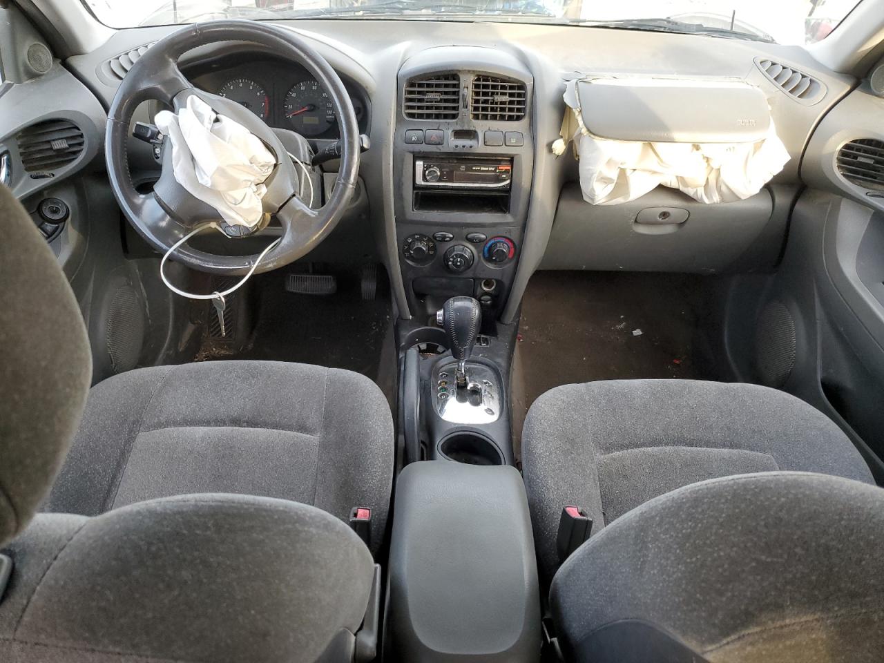2004 Hyundai Santa Fe Gls Серебряный vin: KM8SC13D64U715363