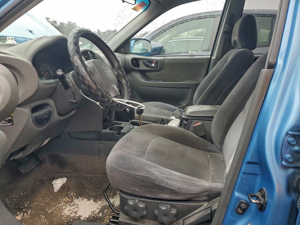 2004 Hyundai Santa Fe Gls Синий vin: KM8SC13D64U837379