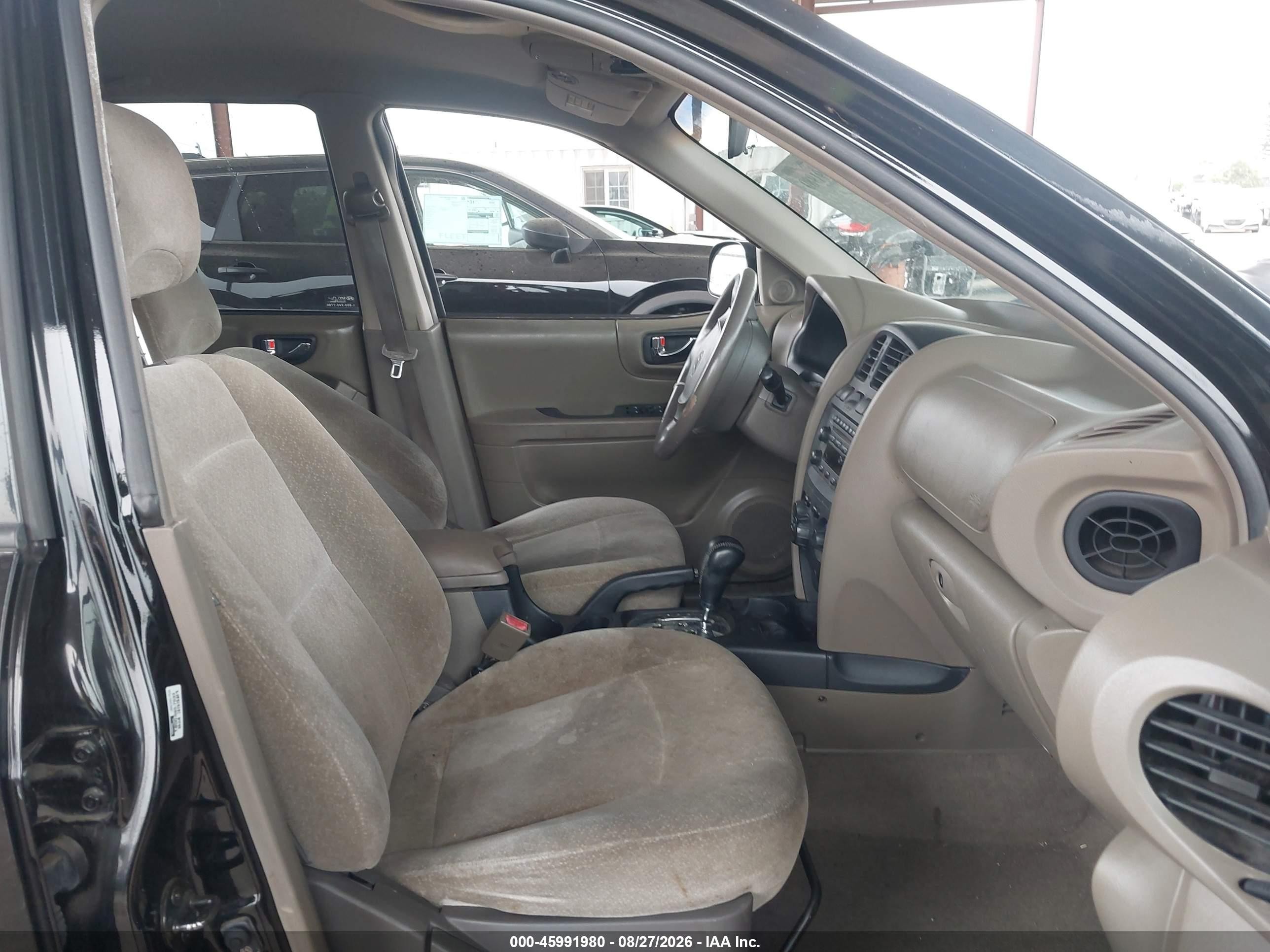 2004 Hyundai Santa Fe Gls Black vin: KM8SC13D64U839620