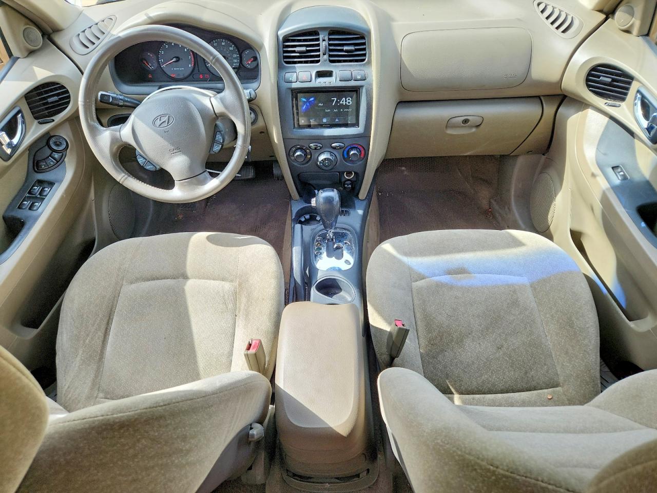 2004 Hyundai Santa Fe Gls Brown vin: KM8SC13D64U854330